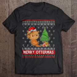 merry ottermas otter christmas sweater2 shirt