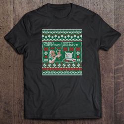 merry christmas hedgehog shirt