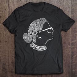 notorious rbg shirt ruth bader ginsburg quotes feminist shirt