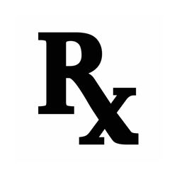 medical rx logo drugs pharmacy doctor pharmacist vector .eps, .svg, .dxf .png vinyl cutter ready, t-shirt, cnc clipart graphic 0262