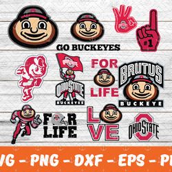ohio state buckeyes  bundle svg, football svg ,sport svg, sport bundle svg 51