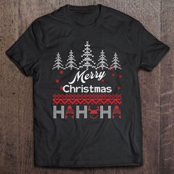 merry christmas pattern gift for christmas day TShirt