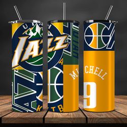 utah jazz tumbler, nba logo, nba png, basketball design, nba teams, nba sports, nba tumbler wrap 12