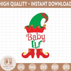 Baby Elf SVG, Christmas SVG, Baby newborn svgsvg, Baby Christmas svgdesign, Merry Christmas SVG, Funny Christmas SVG, Sv