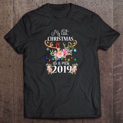 my last christmas as a miss 2019 shirt