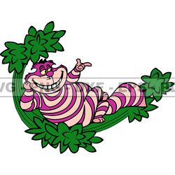 cheshire cat svg, cheshire png, cartoon customs svg, eps, png, dxf 84