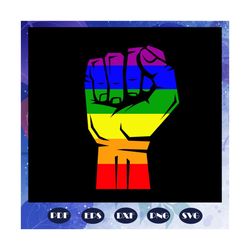 hand lgbt, rainbow heart svg, lgbt svg, win svg, lesbian gift, lgbt shirt, lgbt pride, gay pride svg, lesbian gifts, les