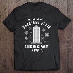 nakatomi plaza christmas party 1988 reindeer2 tshirt