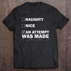 santas favorite bartender santa hat snowflakes christmas tshirt