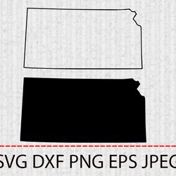 kansas svg,png,eps cameo cricut design template stencil vinyl decal tshirt transfer iron on