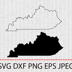kentucky svg,png,eps cameo cricut design template stencil vinyl decal tshirt transfer iron on
