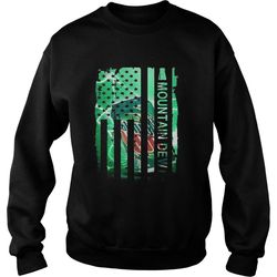 mountain dew us flag sweatshirt