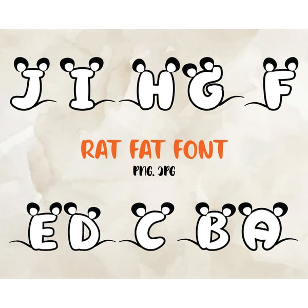 Rat Fat Font Svg, Modern Font, Fonts For Cricut, Beauty Font | Inspire ...
