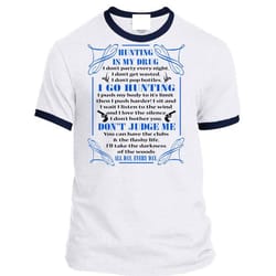 hunting is my drug t shirt, i go hunting t shirt, don&8217t judge me t shirt, sport t shirt