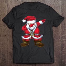santa claus dabbing christmas tshirt