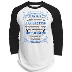 hunting is my drug t shirt, i go hunting t shirt, don&8217t judge me t shirt, sport t shirt (polyester game baseball je