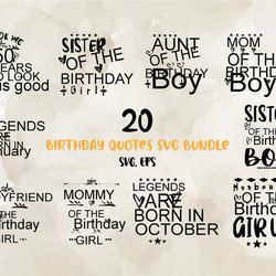 Happy Birthday Bundle, Birthday Svg, Happy Birthday Png, T-shirt Designs 28
