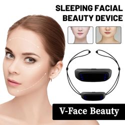 new v-face beauty device intelligent electric v- face shaping massager to removing double chin sleeping beauty device fa