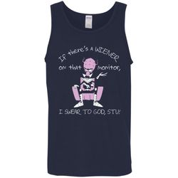rick and morty if theres a wiener men tank top