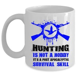 hunting is not a hobby cup, cool hunting mug (coffee mug &8211 white)