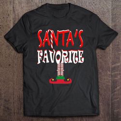 santas favorite elf christmas shirt