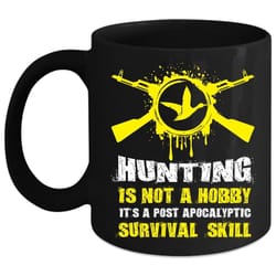 hunting is not a hobby cup, i hate hunting mug