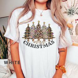 merry christmas shirt, merry t-shirt, christmas tree shirt, holiday apparel, christmas matching shirt, iprintasty christ
