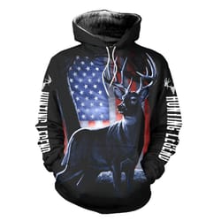 hunting legend deer hoodie 3d 41220h