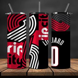 portland trail blazers tumbler, nba logo, nba png, basketball design, nba teams, nba sports, nba tumbler wrap 25