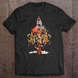 son goku christmas tree shirt
