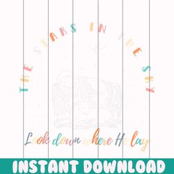 true story the stars in the sky nativity scene svg download