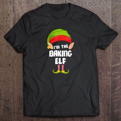 i am the baking elf christmas shirt