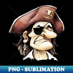 pirate weyepatch - signature sublimation png file - create with confidence
