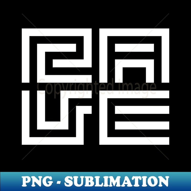 rave logo - PNG Transparent Sublimation Design - Add a Festi | Inspire ...