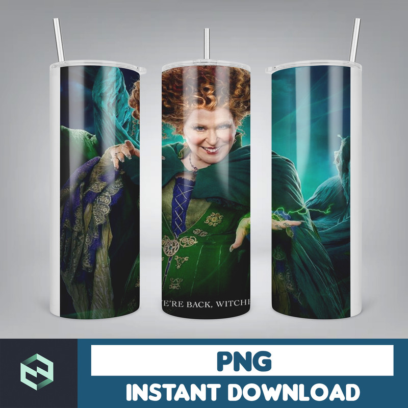 Hocus Pocus Tumbler Png, Halloween Tumbler 20oz Skinny Sublimation, Movie Digital Design (10).jpg