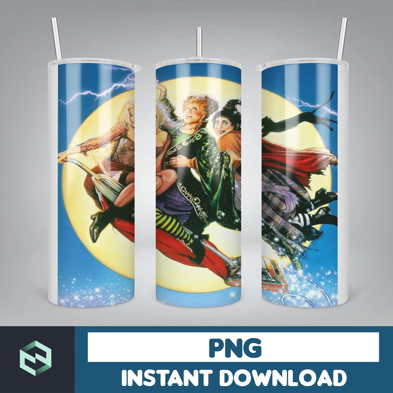 Hocus Pocus Tumbler Png, Halloween Tumbler 20oz Skinny Sublimation, Movie Digital Design (13).jpg