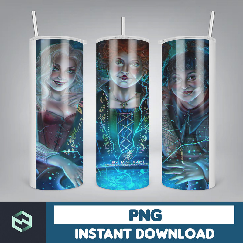 Hocus Pocus Tumbler Png, Halloween Tumbler 20oz Skinny Sublimation, Movie Digital Design (16).jpg