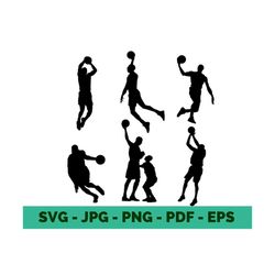 basketball svg basketball clipart bundle basketball clipart png basketball silhouette svg basketball player svg silhouette cricut file