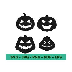 pumpkins svg pumpkins face svg halloween svg funny halloween svg pumpkin faces svg pumpkin svg fall pumpkin svg bundle cricut file