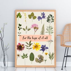 august poster, to live for the hope of it all, pressed flowers poster, folklore poster, taylorswift poster, taylorswift
