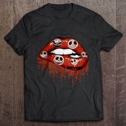 jack skellington polka dot towel shirt