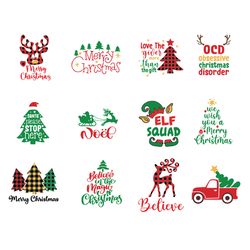 elf bundle christmas svg, ornament svg, christmas ornament svg, merry christmas svg digital download