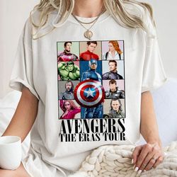 avengers the eras tour 2023, avenger mcu assemble sweatshirt, marvel fan gift, spider