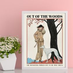 out of the woods 1989 song lyrics wall art, 1920s poster, vintage posters, fashion posters, taylorswift wall art, vintag