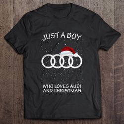 just a boy who loves beagle and christmas t-shirt