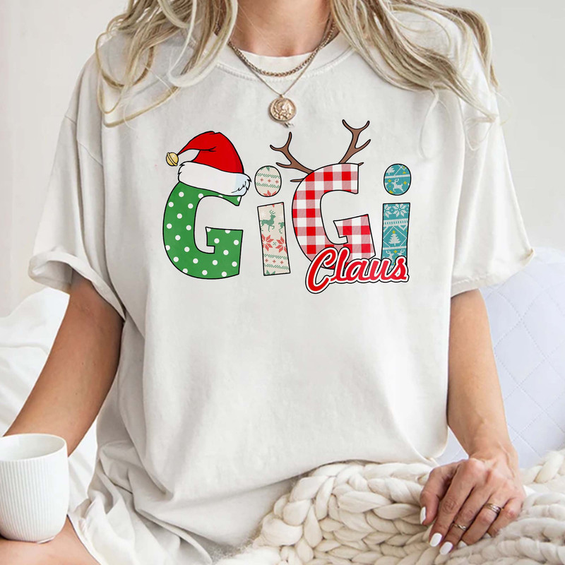 Custom Gigi Claus Sweatshirt, Christmas Grandma Claus Sweatshirt Custom Nana And Grandkids Sweatshirt Gift Unisex T Shirt Sweatshirt Hoodie 1.jpg