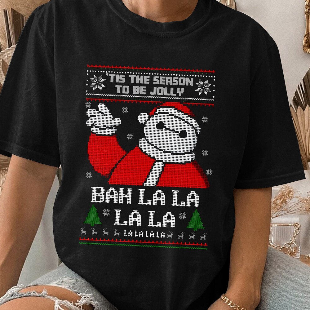 Cute Bah la la la la Baymax Christmas, Baymax Christmas Shirt, Baymax Christmas Christmas Gift Unisex T Shirt Sweatshirt Hoodie 1.jpg