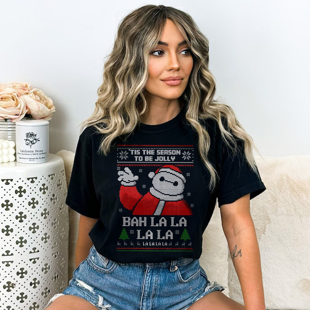 Cute Bah la la la la Baymax Christmas, Baymax Christmas Shirt, Baymax Christmas Christmas Gift Unisex T Shirt Sweatshirt Hoodie 3.jpg