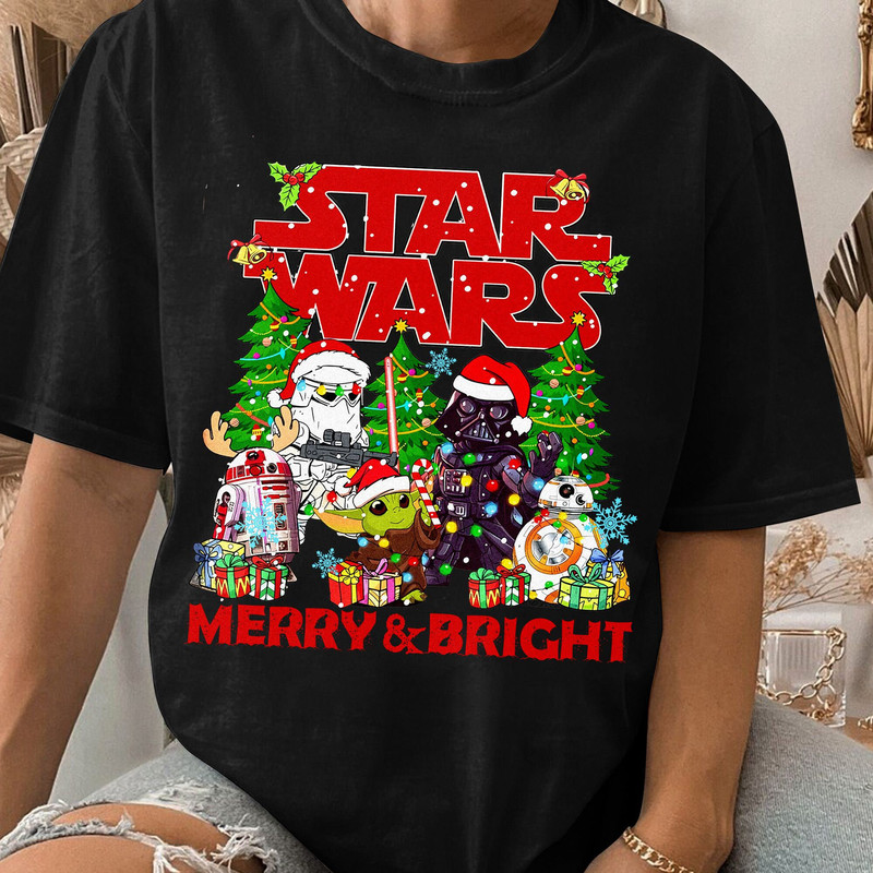 Disney Star Wars Christmas,Baby Yoda Christmas, Darth Vader Christmas, Disney Christmas Gift Unisex T Shirt Sweatshirt Hoodie 6.jpg