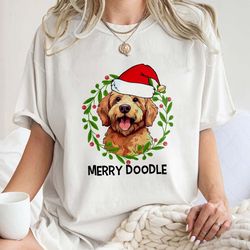 doodle dog christmas shirt, goldendoodle, labradoodle, aussiedoodle, bernedoodle